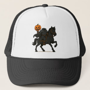 Headless Horseman Halloween/Autumn Trucker Hat