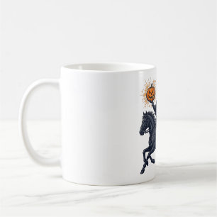 Headless Horseman Pumpkin Rider Gothic Halloween A Coffee Mug