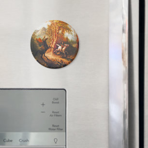 Headless Horseman Pursuing Ichabod Crane Magnet