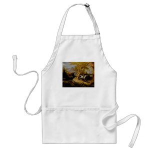 Headless Horseman Pursuing Ichabod Crane Standard Apron