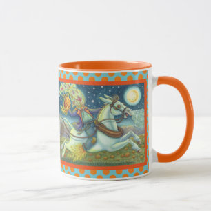 HEADLESS HORSEMAN SCARECROW, HALLOWEEN COMBO MUG