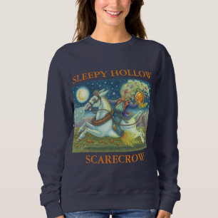 HEADLESS HORSEMAN SCARECROW & MULE SWEATSHIRT Navy