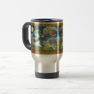 HEADLESS HORSEMAN SCARECROW, TRAVEL COMMUTER MUG