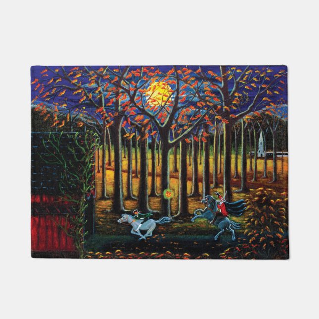 Headless horseman Sleepy Hallow door mat (Front)
