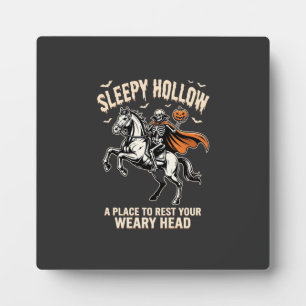Headless Horseman Sleepy Hollow Halloween T-Shirt Plaque