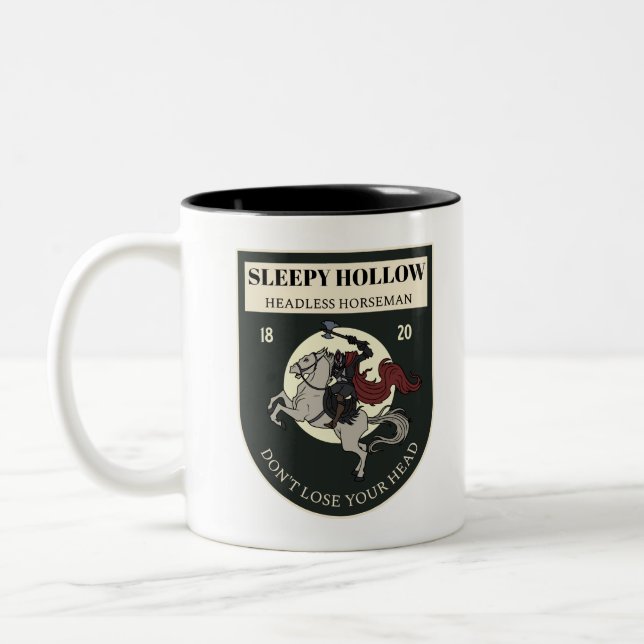 Headless Horseman Two-Tone Coffee Mug (Left)