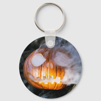Headless Horseman's lost Pumpkin Head Halloween Keychain