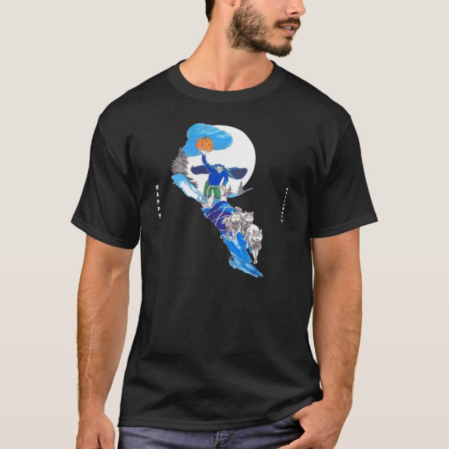 Headless Musher Happy Halloween Shirt (Front)