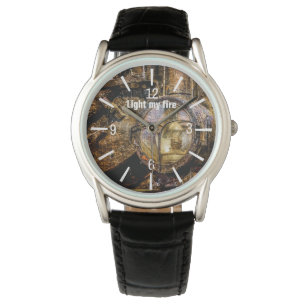Headlight - Light my fire funny customizable Watch