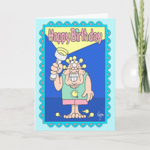 HEADLIGHTS Birthday Card