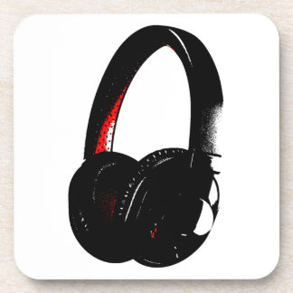 Headphone Pop Art Head Phone Coaster