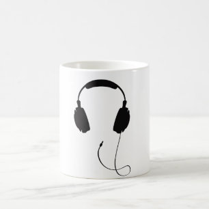 Headphones Coffee Mug