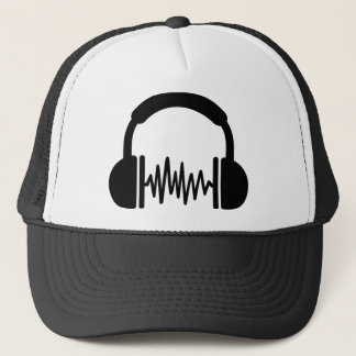 Headphones Frequency DJ Trucker Hat