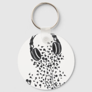 Headphones Keychain
