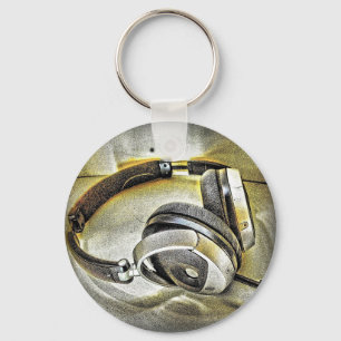 Headphones Keychain