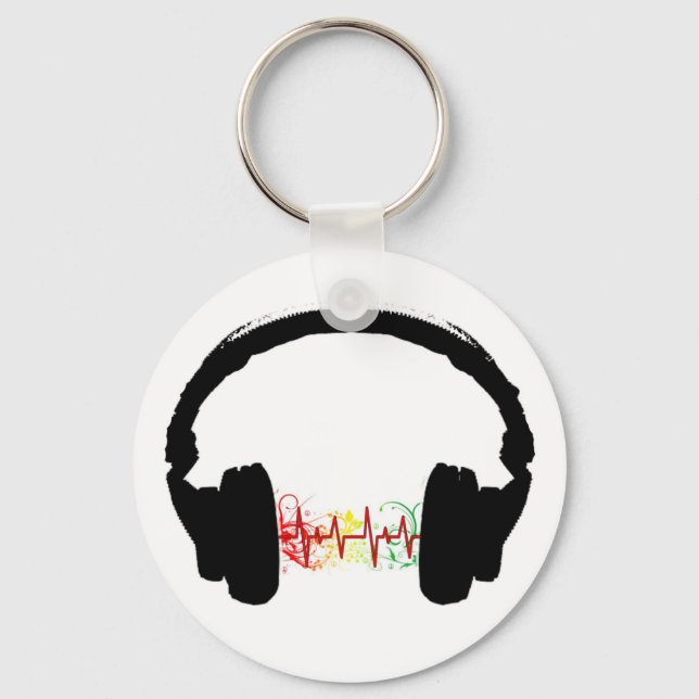 headphones keychain (Front)