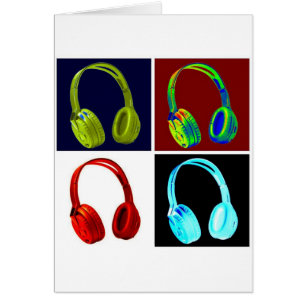 Headphones Pop Art