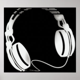 Headphones Poster