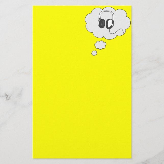 headphones stationery (Front)