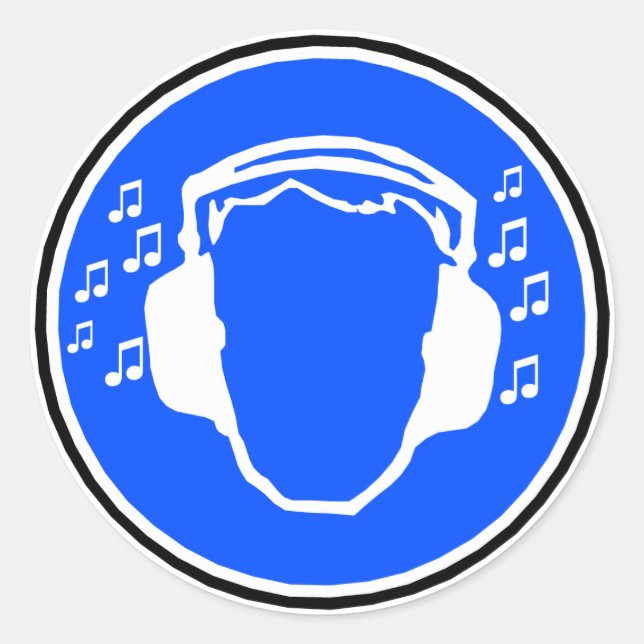 Headphones sticker (Front)