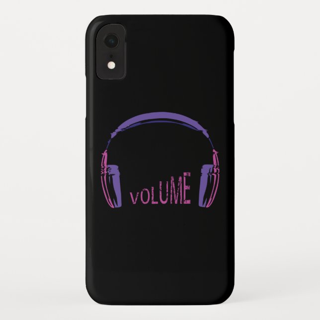 Headphones Volume up Case-Mate iPhone Case (Back)