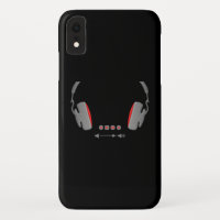 Headphones with media volume control buttons