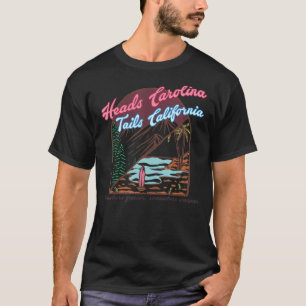 Heads Carolina Tails California Western Summer Vac T-Shirt