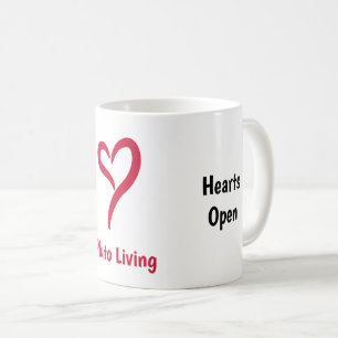 Heads High. Hearts Open Coffee Mug