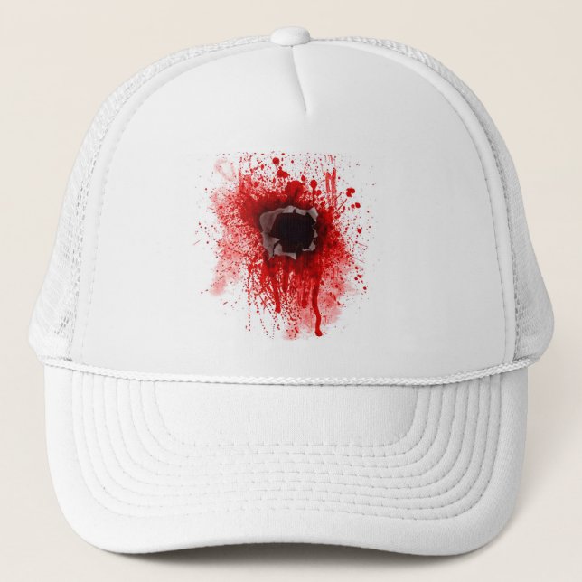 Headshot bullet hole cap (Front)