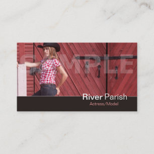 Headshot Business Card Models or Actors