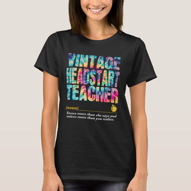 Headstart Teacher Appreciation Week Back to School T-Shirt (Front)