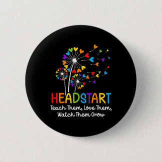 Headstart Teacher Early Childhood Educator 2 Inch Round Button