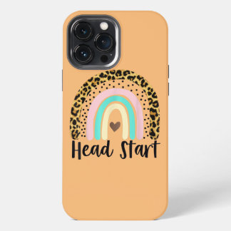 Headstart Teacher Rainbow Early Childhood Back To iPhone 13 Pro Max Case