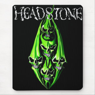 HEADSTONE 5 Green Skull Mousepad