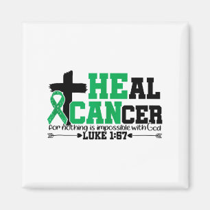 Heal Cancer Christian Believe God Liver Cancer Awa Magnet