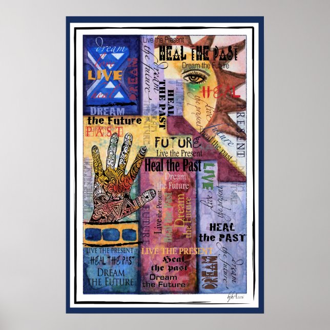 Heal Live & Dream Poster (Front)