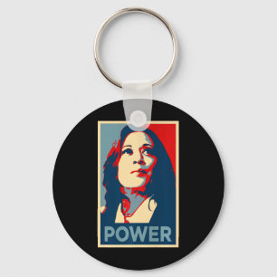 Heal Power Kamala Harris Empowered 47 Support Empo Keychain