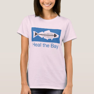 Heal the Bay Basic Logo Fitted T-shirt (Women's)