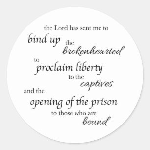 Heal the Brokenhearted Sticker