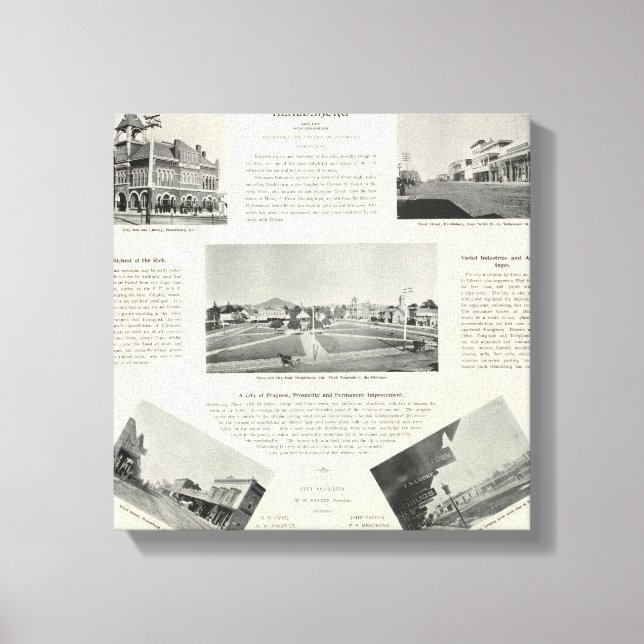 Healdsburg, California Canvas Print (Front)