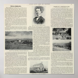 Healdsburg, California Poster