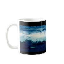 HEALING COLORS ART MUG, Calming BLUE-Leanne Venier