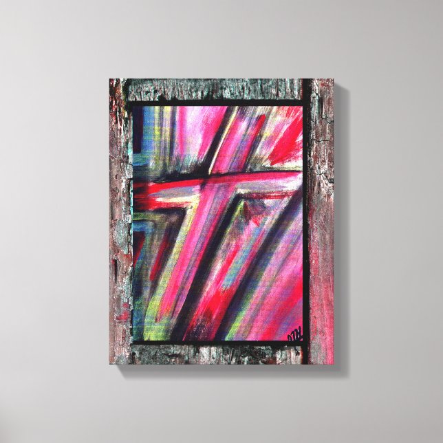 Healing Cross Canvas Print (Front)