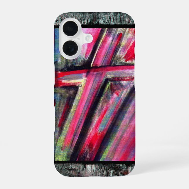 Healing Cross iPhone 16 Case (Back)