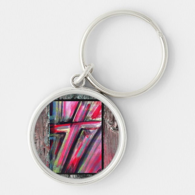 Healing Cross Keychain (Front)