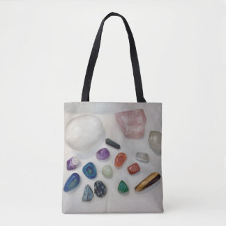 Healing Crystals Tote Bag