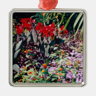 Healing Garden Metal Ornament