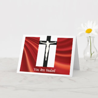 Healing Grace: A Christian Encouragement Card