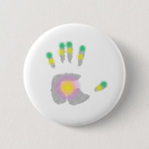 Healing Hand 2 Inch Round Button