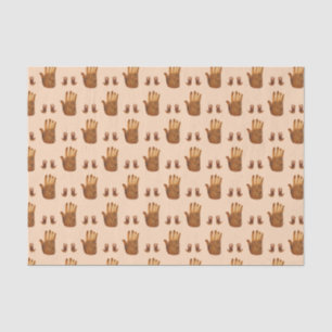 Healing Hands Boho Mystical Pattern Rainbow Gift Tissue Paper